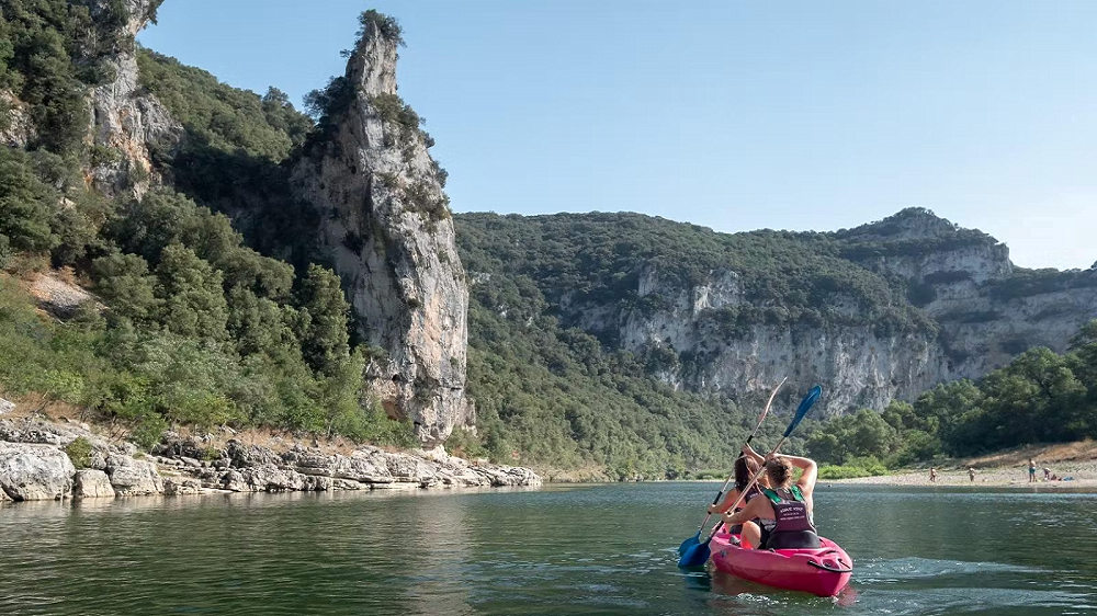 canoé en ardèche