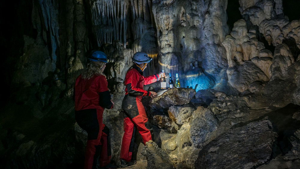 grotte saint marcel spéléologie