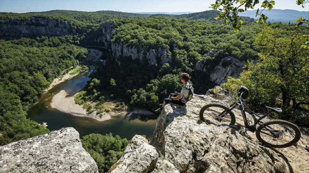 la grande traversée de l’ardèche à VTT la grande traversée de l'ardèche à VTT