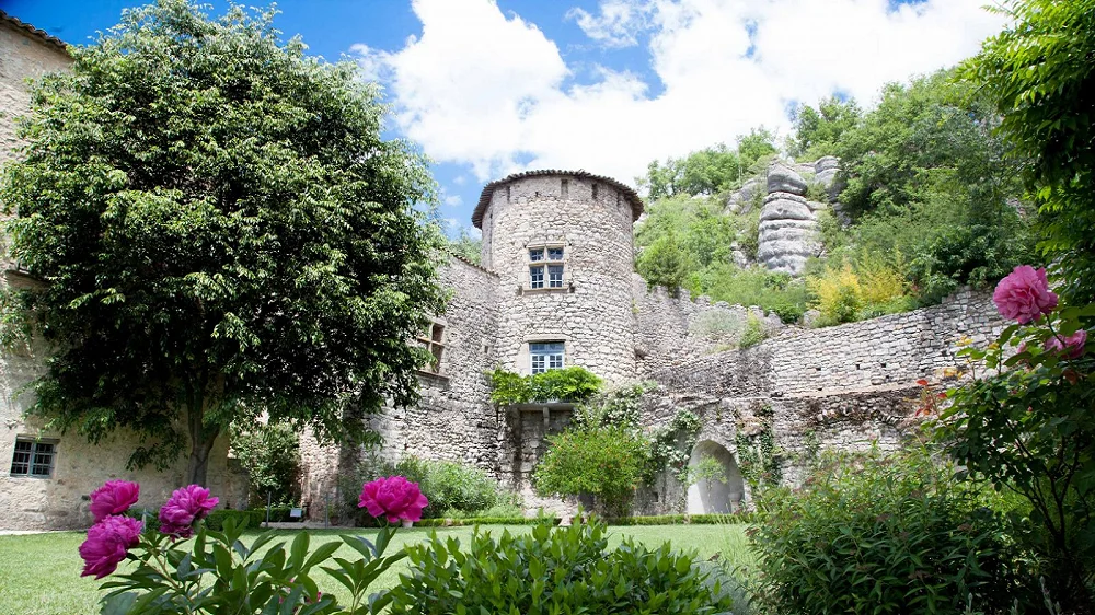 jardins suspendus château de vogué