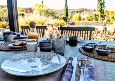 Chambres d’hôtes en Ardèche 1 petitdej 2
